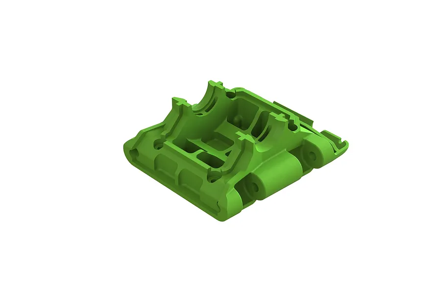 ARRMA Green Rear Gearbox Mount/Skid Plate image 87139