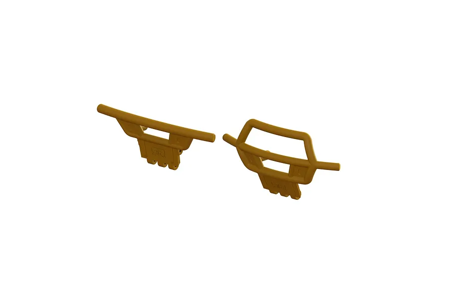 ARRMA Orange Bumper Set image 87141