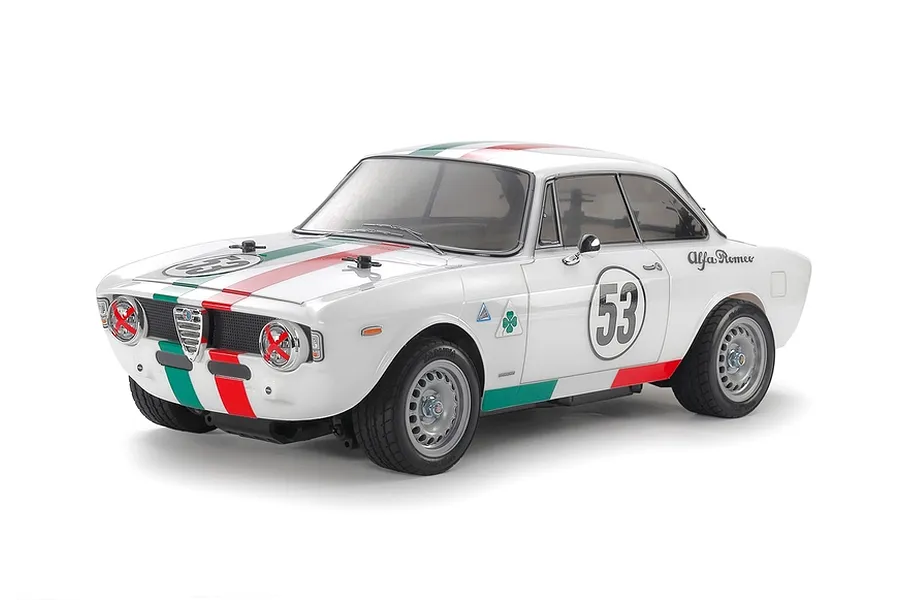 Tamiya MB-01 Alfa Romeo Giulia Sprint RC Touring Car Electric 2WD 1/10 Scale Kit (No ESC) image 87157