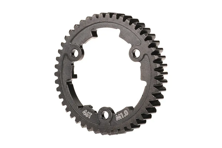 Traxxas Hardened Steel 46T 1Mod Wide Face Spur Gear image 87330