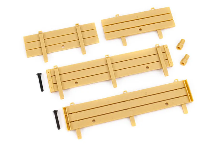 Traxxas 1/18 Utility Trailer Stake Side Panel Set image 87358