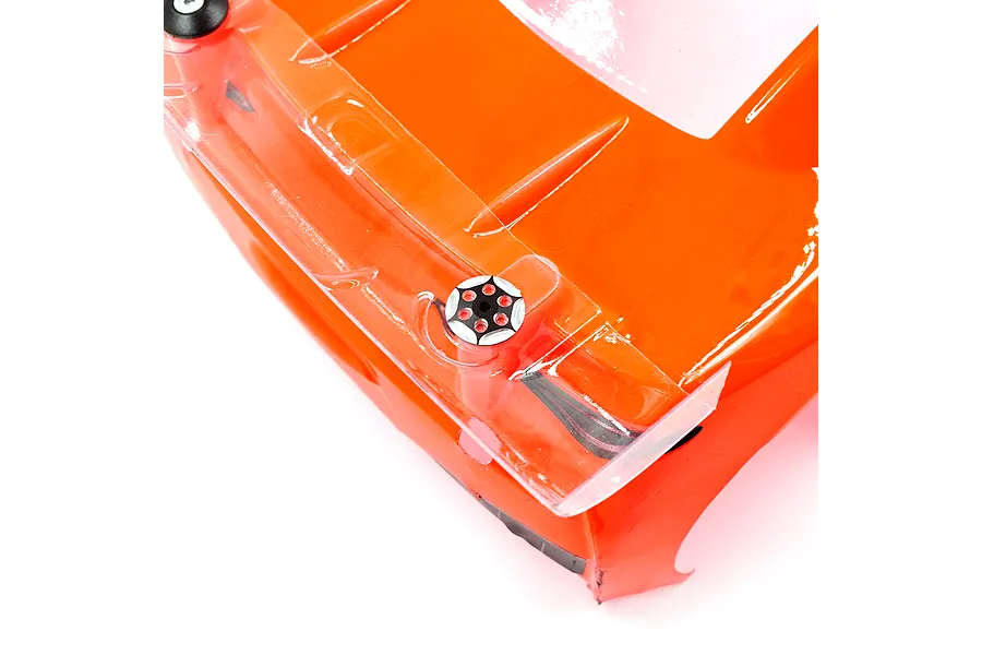 Yeah Racing Red Aluminium Wing Screws 2Pcs image 3