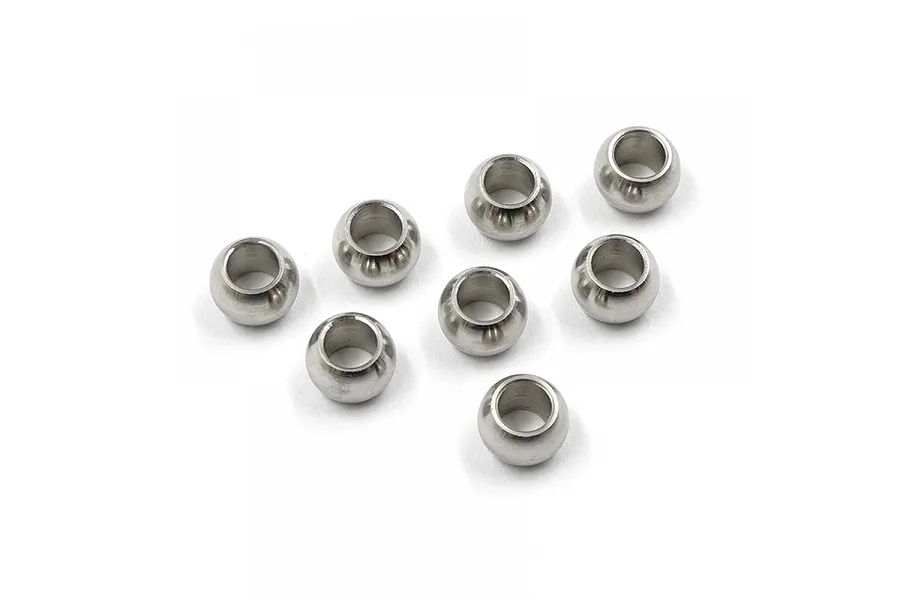 Yeah Racing Stainless Steel 7mm Suspension Balls 8Pcs image 1