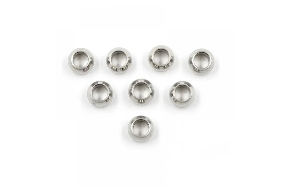 Yeah Racing Stainless Steel 7mm Suspension Balls 8Pcs image 2