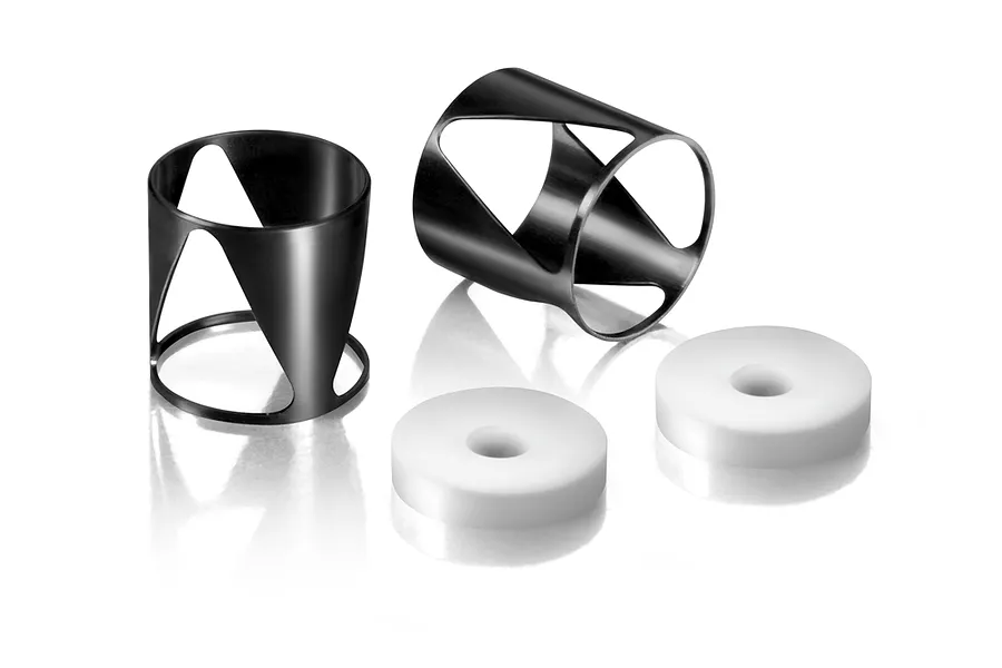 XRAY Black Aluminium ULP Progressive Shock System 2Pcs image 87532