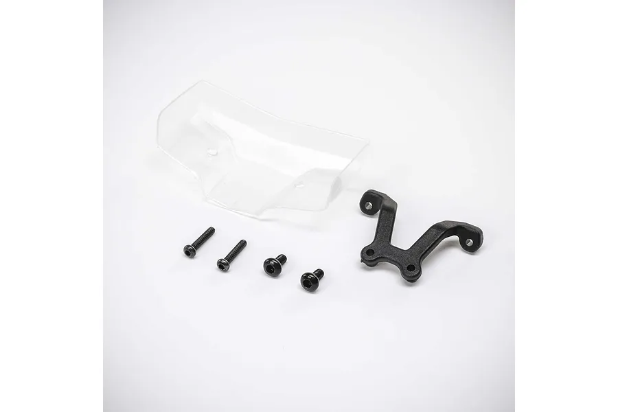 Losi Clear Front Wing w/ Mount image 87571