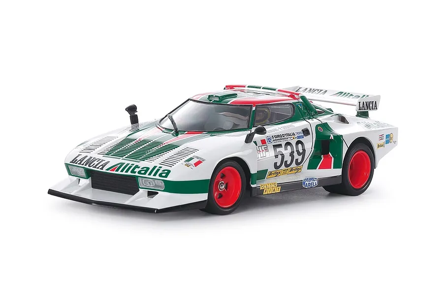 Tamiya 1/24 Lancia Stratos Turbo Scaled Plastic Model Kit image 87631