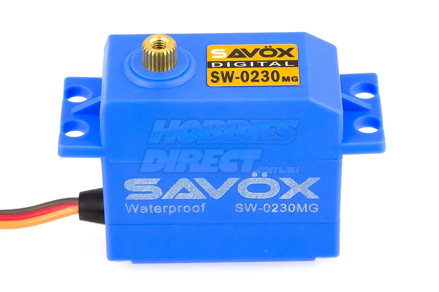 Savox SW-0230MG Plus Standard 8kg Metal Geared Waterproof Servo image 87678