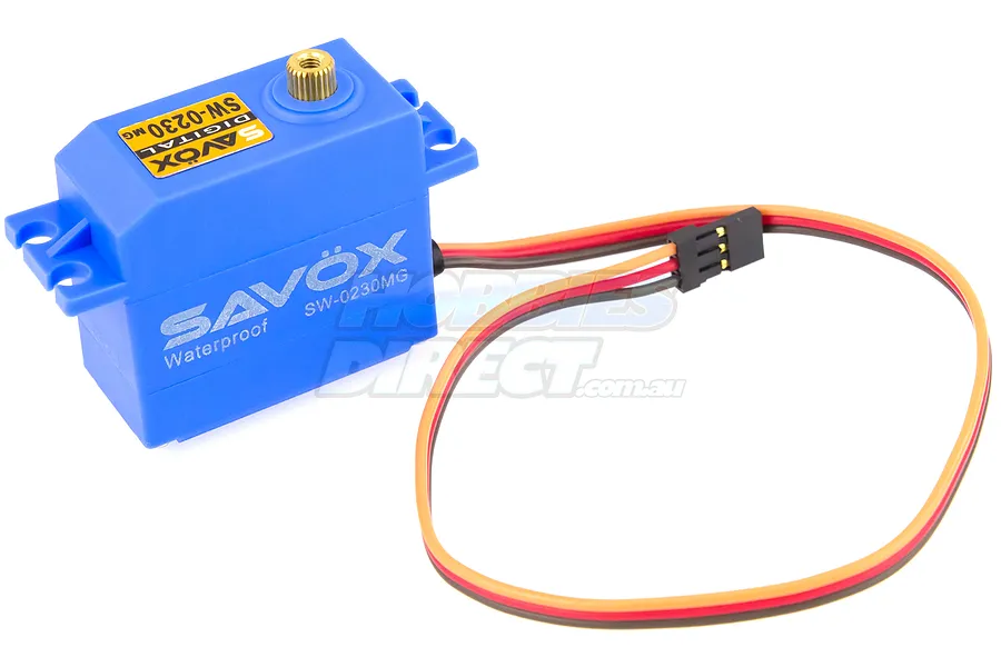 Savox SW-0230MG Plus Standard 8kg Metal Geared Waterproof Servo image 87680
