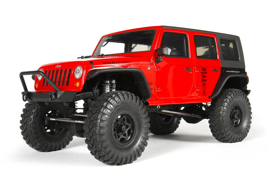 Axial SCX10 Jeep Wrangler Unlimited Rubicon RC Rock Crawler Electric 4WD 1/10 Scale Kit image 8769