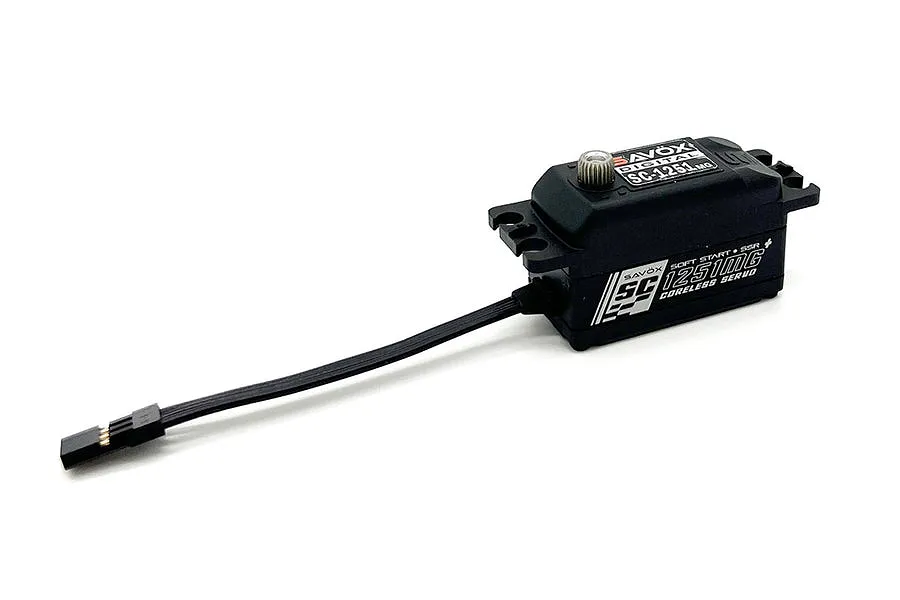 Savox Black Edition 9kg 6V Plus Low Profile Metal Geared Servo image 87681