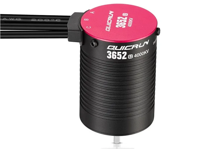 Hobbywing QuicRun 3652SL G2 4000Kv Brushless Motor image 87718