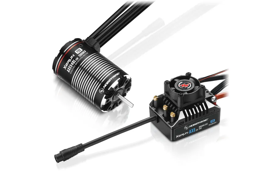 Hobbywing XeRun AXE 540 R2 2300Kv Motor &amp;amp; 80A ESC - Sensored Brushless Combo image 87721