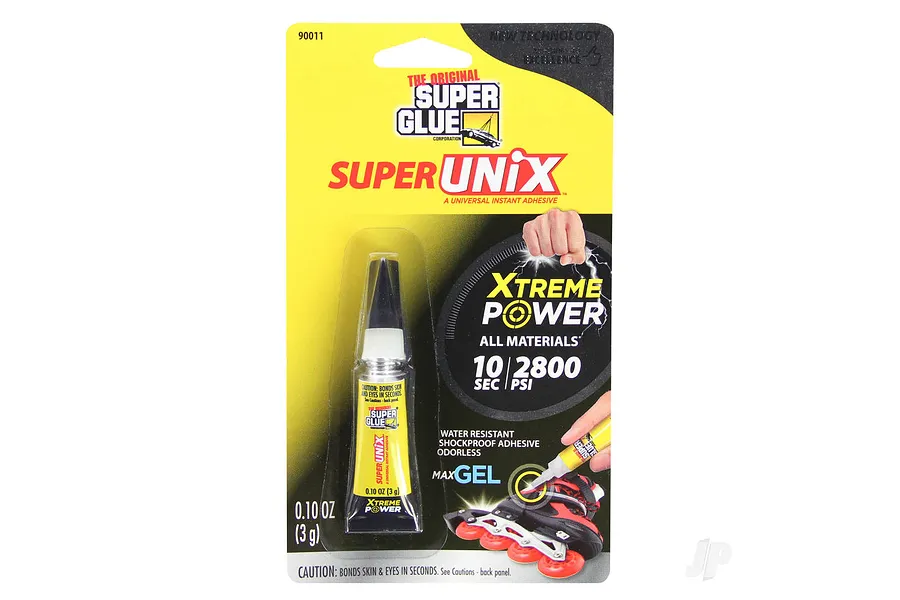 Zap Super Unix Adhesive Glue 3g image 87754