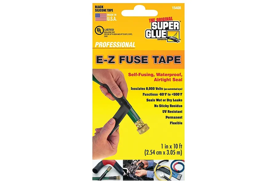 Zap Red 3.05m E-Z Fuse Super Glue Tape image 87755