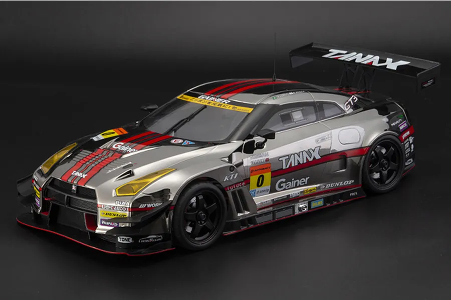 Killerbody 1/10 Gainer Tanax GT-R NISMO R35 Unpainted Body Shell Set - Clear image 2