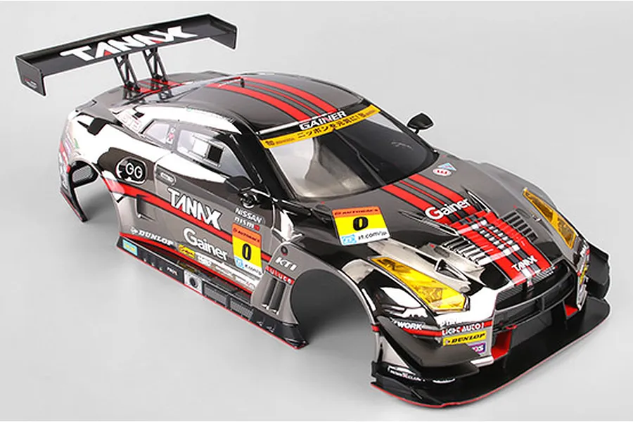 Killerbody 1/10 Gainer Tanax GT-R NISMO R35 Painted Body Shell Set - Racing Livery image 87763
