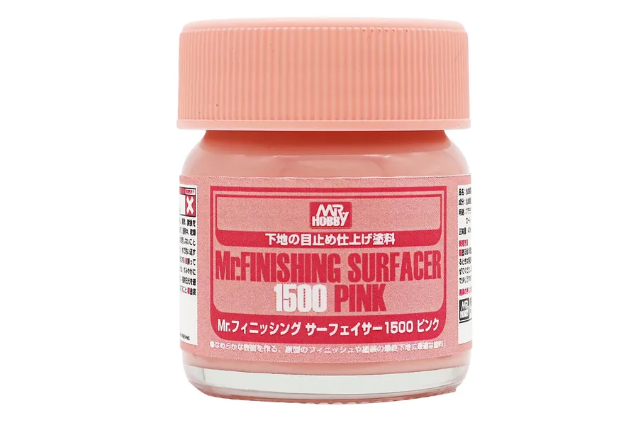 Mr Hobby Pink Finishing Surfacer 1500 40ml image 88005