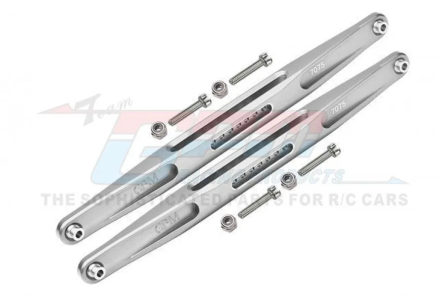 GPM Silver Aluminium Rear Lower Trailing Arms 2Pcs image 88169