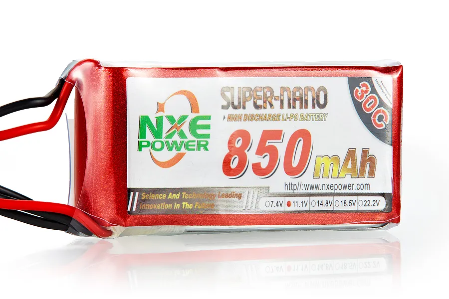 NXE 11.1v 850mAh 30C LiPo Battery image 88172