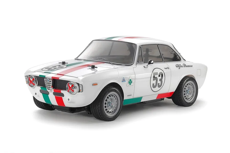 Tamiya MB-01 Alfa Romeo Giulia Sprint RC Rally Car Electric 2WD 1/10 Scale Kit image 88198
