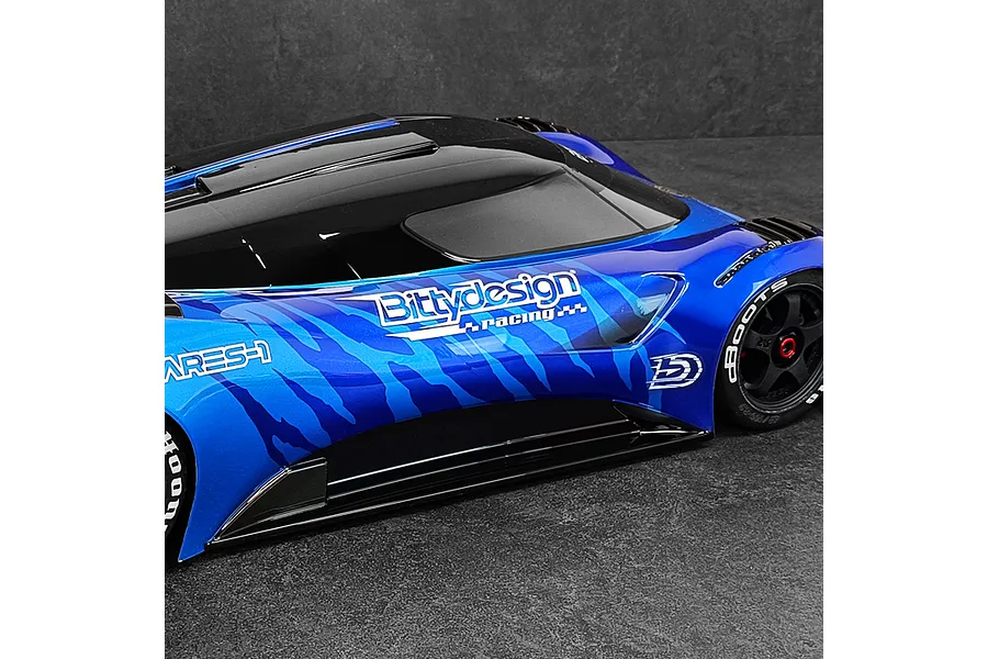 Bittydesign 1/7 ARES-1 Unpainted Body Shell w/ Decals - Clear image 88220