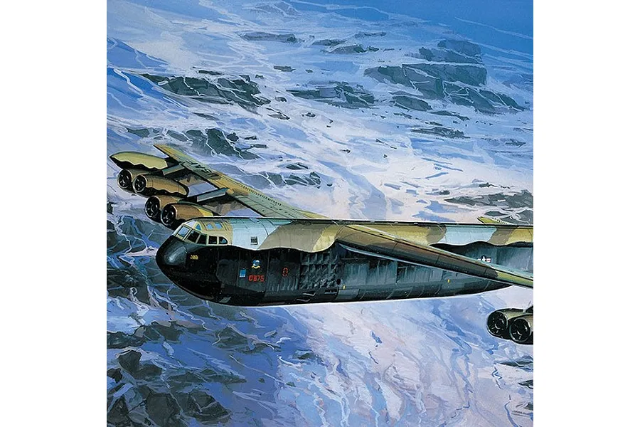 Academy 1/144 Boeing B-52D Stratofortress Plastic Model Kit image 88230