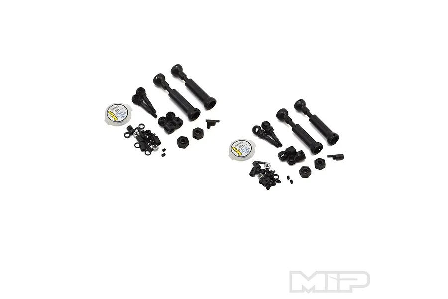 MIP Traxxas 4x4 X-Duty Front and Rear Driveshaft Set image 88252