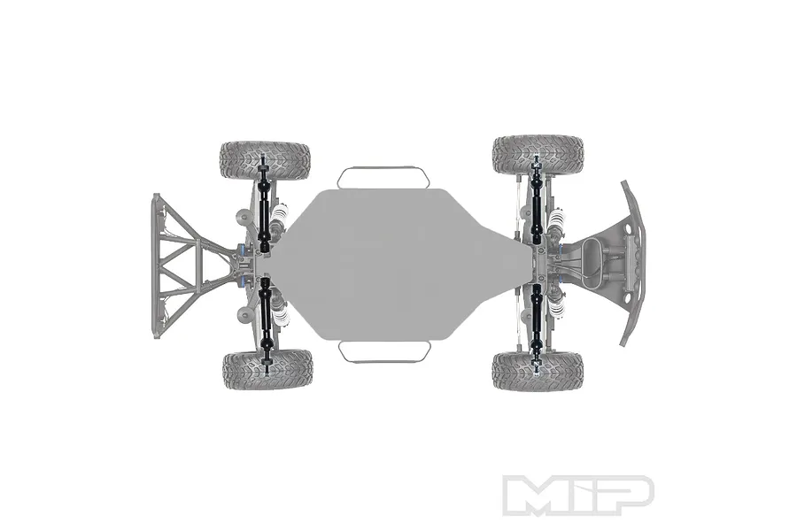 MIP Traxxas 4x4 X-Duty Front and Rear Driveshaft Set image 88253