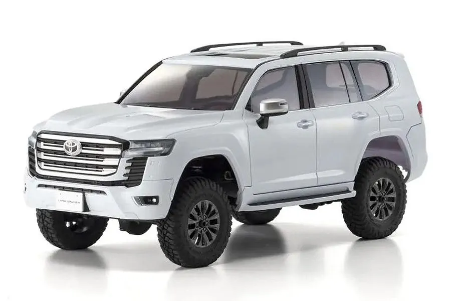 Kyosho Mini-Z Toyota Landcruiser 4x4 RC Rock Crawler Electric 4WD RTR - White image 88285