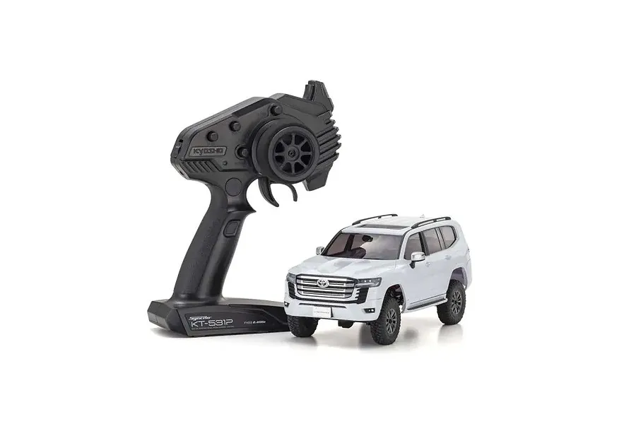 Kyosho Mini-Z Toyota Landcruiser 4x4 RC Rock Crawler Electric 4WD RTR - White image 88287