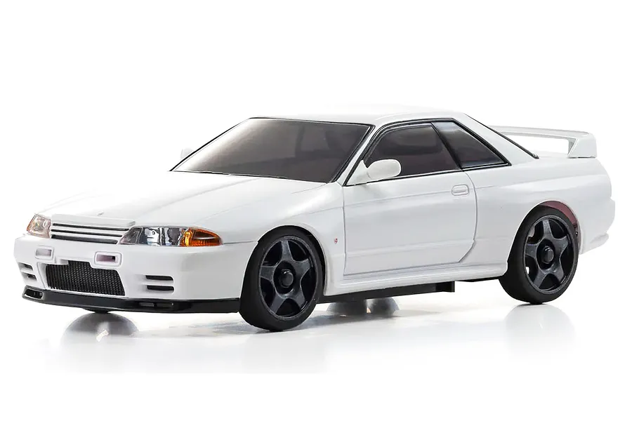 Kyosho Mini-Z Nissan Skyline GT-R N1 (R32) RC Drift Car Electric AWD RTR - White image 88303