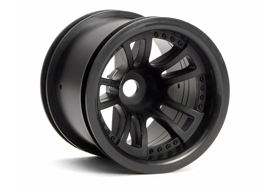 HPI 2.2&amp;quot; Split 5 Black Rims 2Pcs image 8845