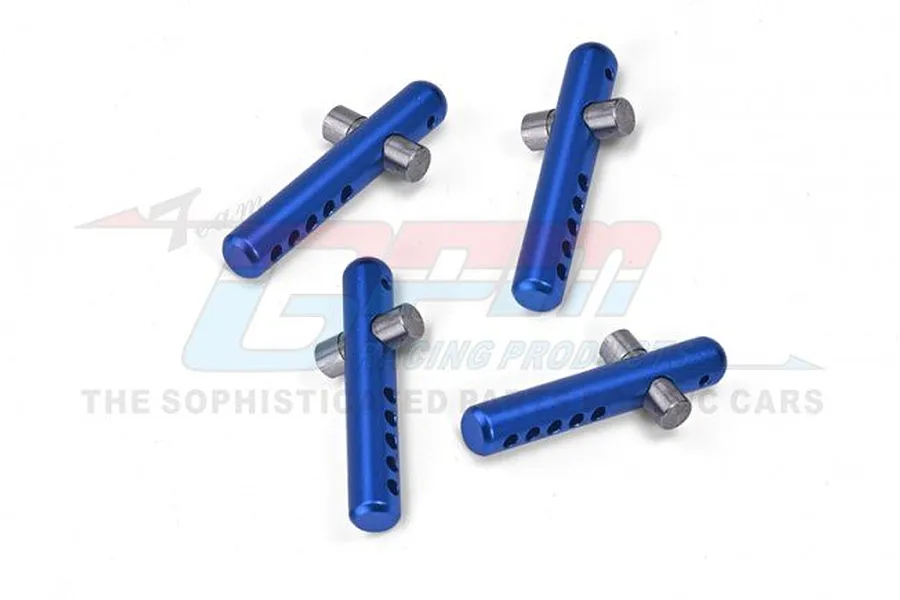 GPM Blue 6061 Aluminium Front &amp;amp; Rear Body Posts 4Pcs image 88451