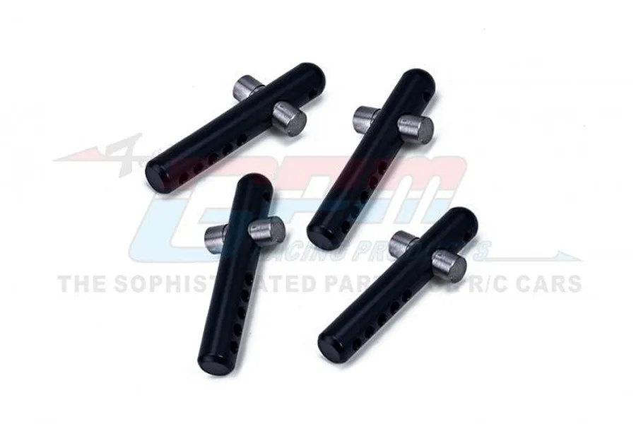 GPM Black 6061 Aluminium Front &amp;amp; Rear Body Posts 4Pcs image 88452