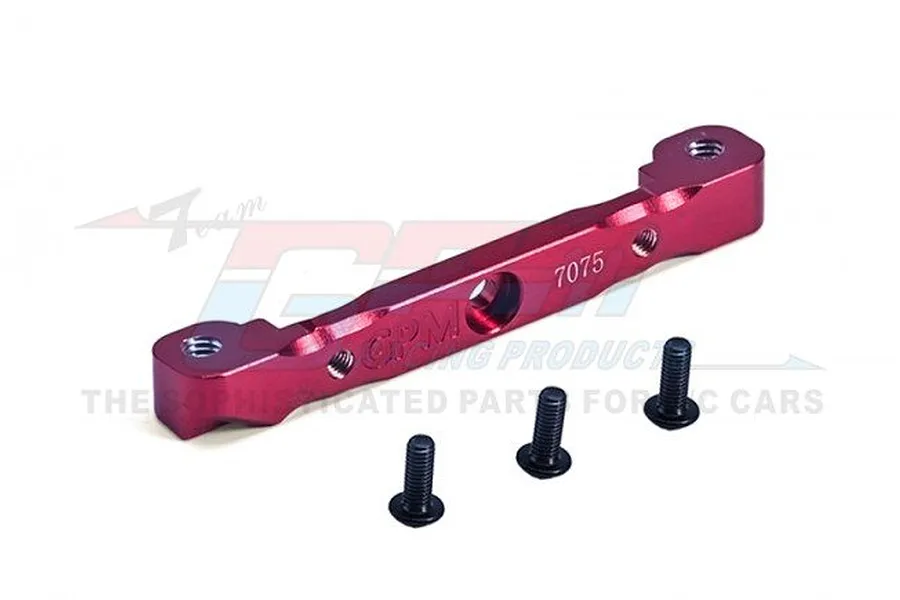 GPM Red 7075 Aluminium Front Upper Suspension Mount image 1