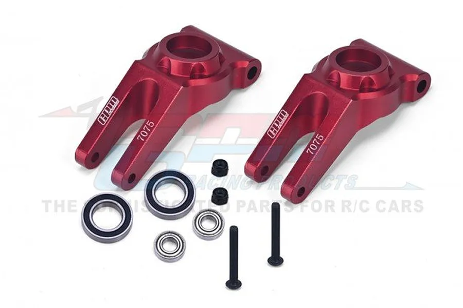 GPM Red 7075 Aluminium Rear Hub image 88483