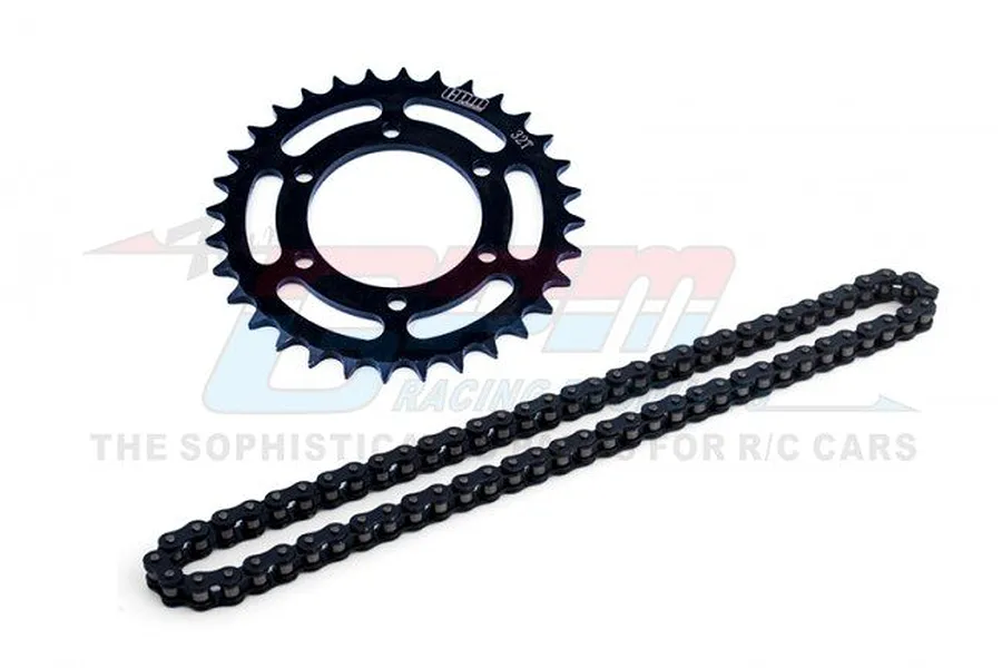 GPM Carbon Steel 32T Chain Sprocket &amp;amp; Manganese Steel Chain image 88498