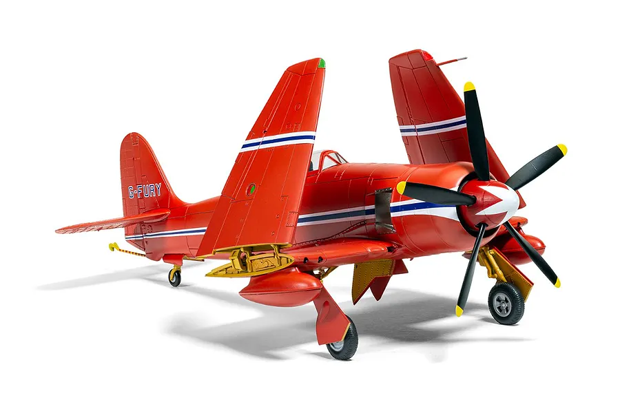 Airfix 1/48 Hawker Sea Fury FB.11 Fighter Scaled Plastic Model Kit image 88573