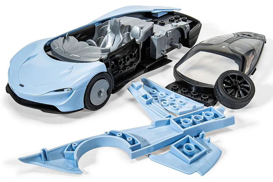 Airfix Quickbuild Mclaren Speedtail Plastic Model Kit image 88601