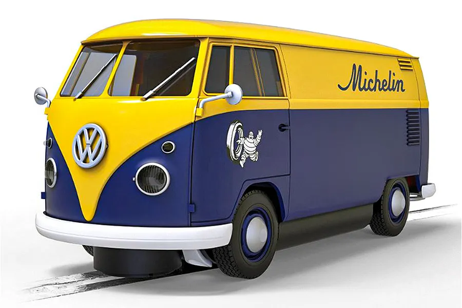 Scalextric 1/32 Volkswagen T1B Panel Van - Michelin Slot Car image 88612