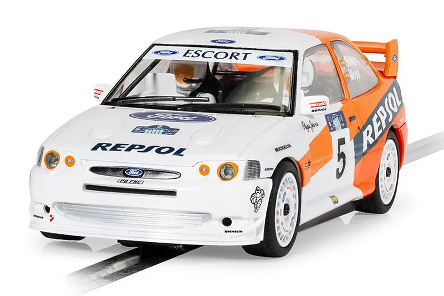 Scalextric 1/32 Ford Escort Cosworth WRC - 1997 Acropolis Rally Carlos Sainz Slot Car image 88662