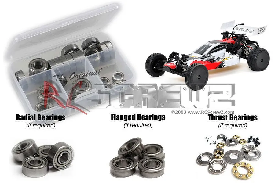 RC Screwz ADX-10 Metal Shielded Bearing Kit image 1