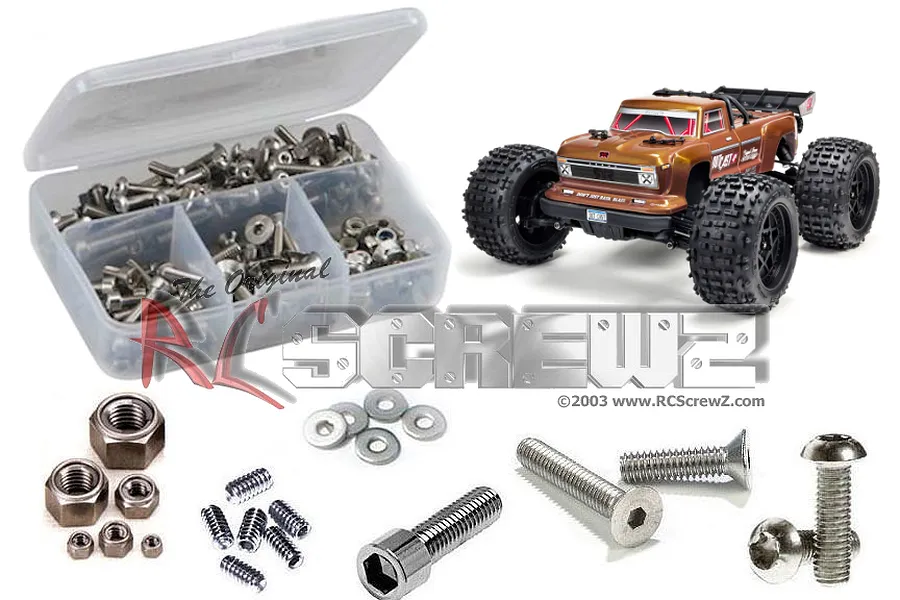 RC Screwz Outcast 4S Complete Stainless Steel Screw Kit image 88719