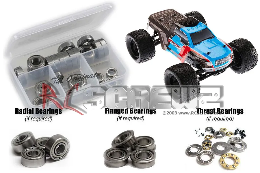 RC Screwz Granite Voltage Metal Shielded Bearing Kits image 1