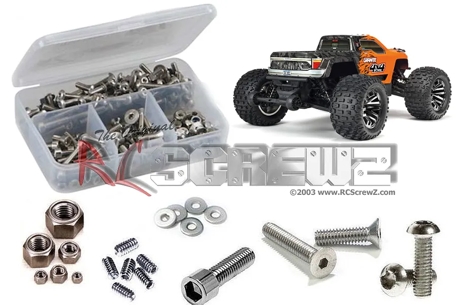 RC Screwz Granite 3S BLX Complete Stainless Steel Screw Kit image 88755