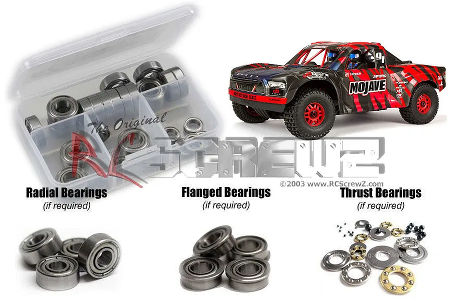 RC Screwz Mojave V2 6S Metal Shielded Bearing Kit image 1