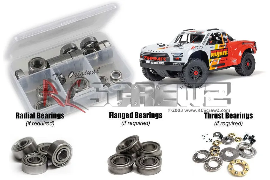 RC Screwz Mojave 4S Metal Shielded Bearing Kit image 1