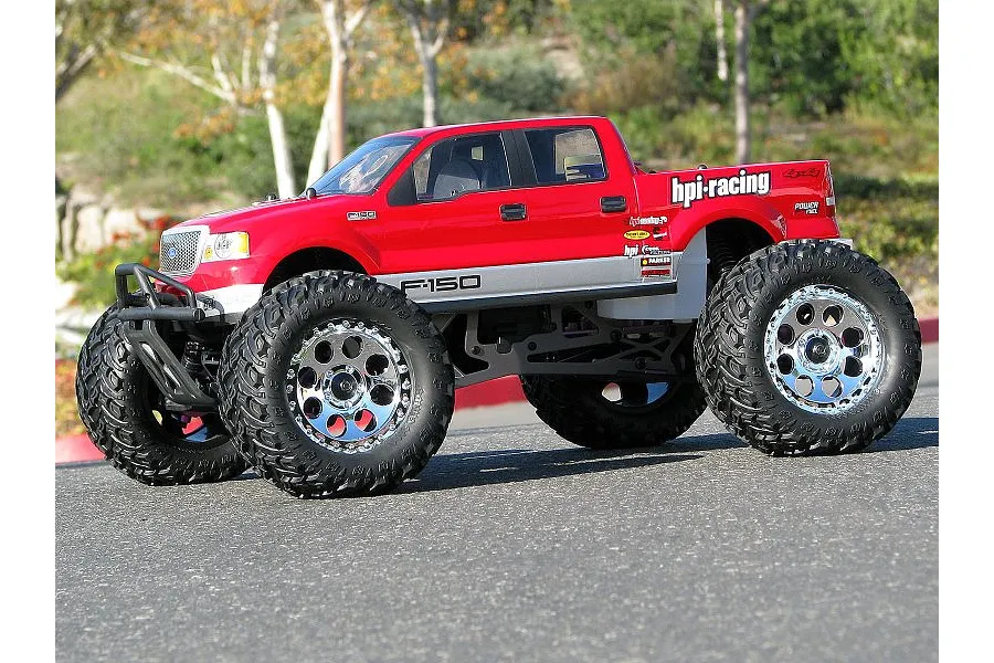 HPI 3.3&amp;quot; Savage Mag-8 Chrome Rims 2Pcs image 8881