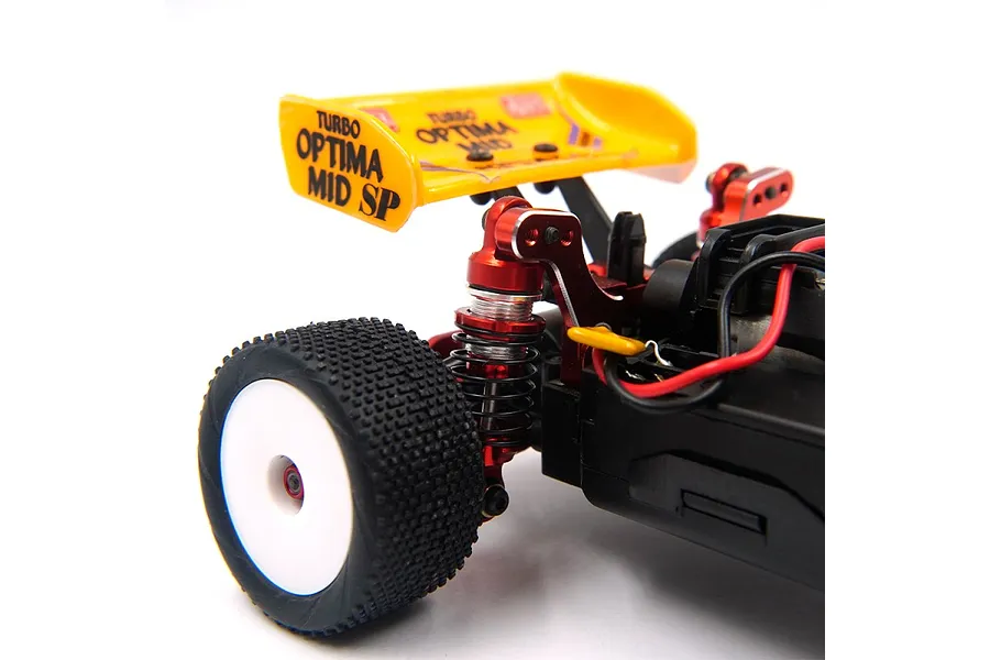 Yeah Racing Red Aluminium Complete Shock Set 4Pcs image 4